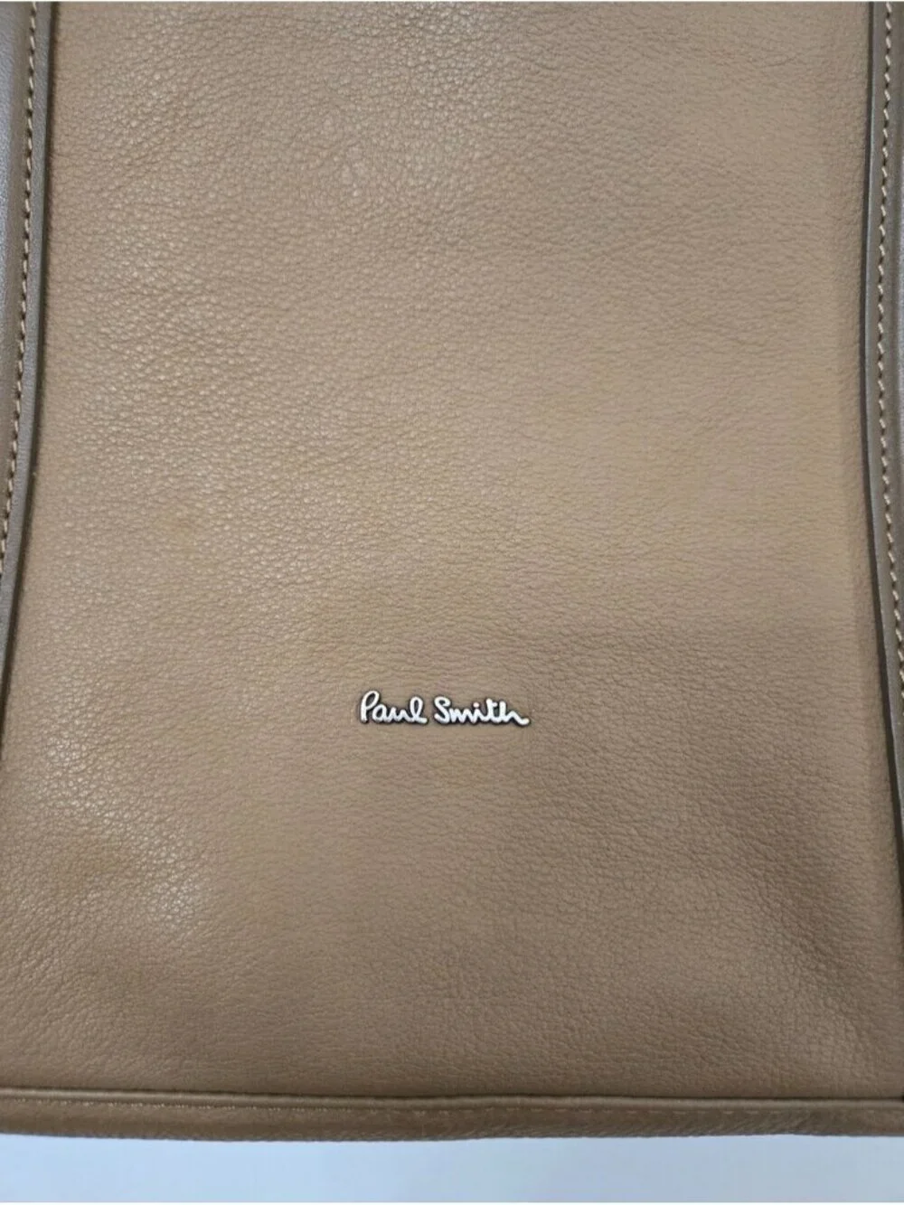 Paul Smith Leather Briefcase / Work Bag – Brown and Tan